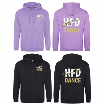 Happy Feet Dance Full Zip Hood